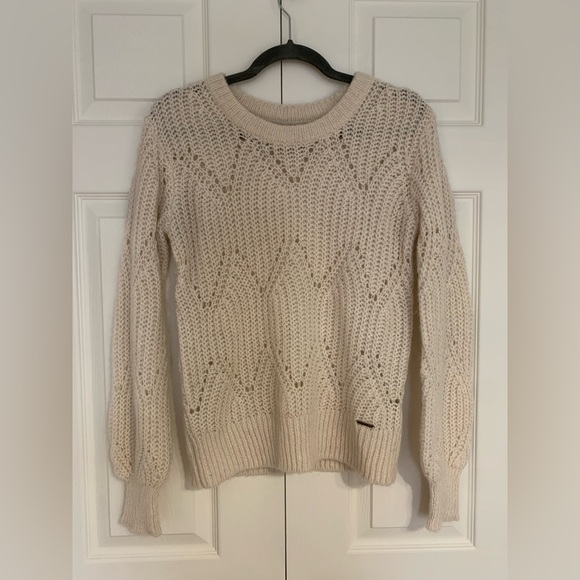 ABERCROMBIE & FITCH chunky knit wool alpaca sweater - Picture 1 of 5